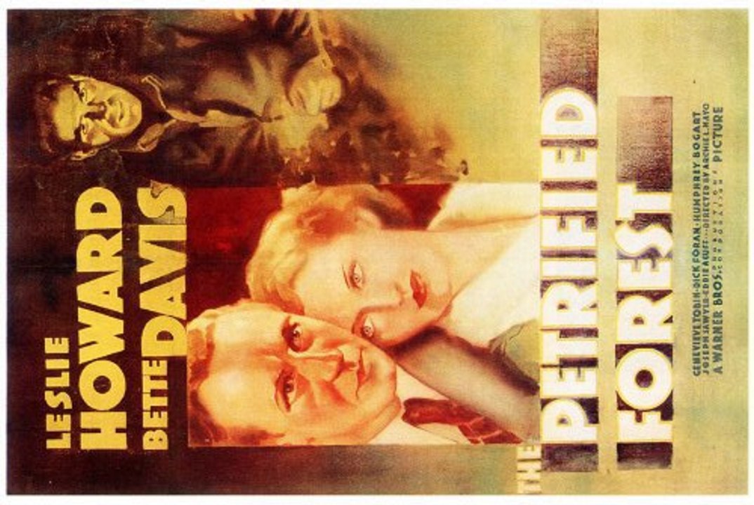 The Petrified Forest movie (1936) - Leslie Howard, Bette Davis, Genevieve Tobin