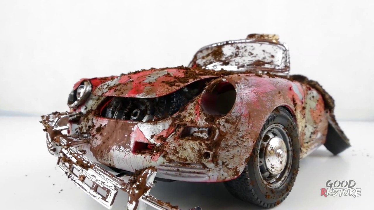 Restoration Abandoned Porsche 356 B - Repair Old Model Car