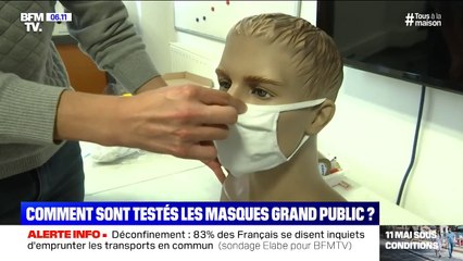 Comment sont testés les masques grand public ?