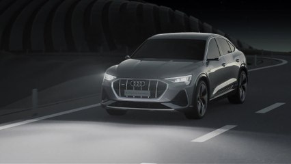 Audi e-tron Sportback - Digital Matrix LED functions