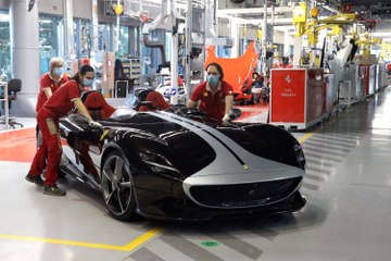 Ferrari restarts its production