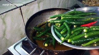 लहसुन और हरी मिर्च का अचार | Easy Steps Garlic & Green chilli pickle