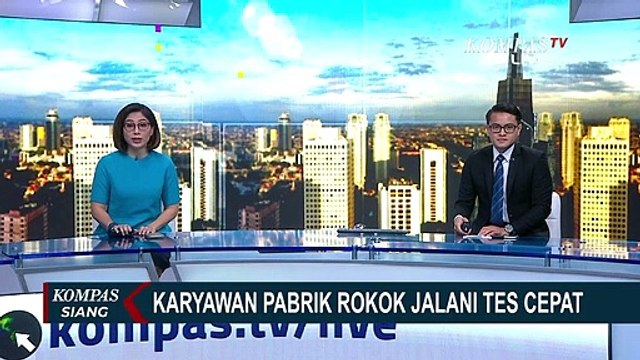 Pasca Kasus Corona di Pabrik Sampoerna Merebak, Kini Pabrik Rokok Simustika Ikut Jalani Rapid Test