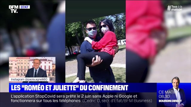 Ils se sont rencontrés depuis leur balcon à Vérone... Découvrez les Roméo et Juliette du confinement
