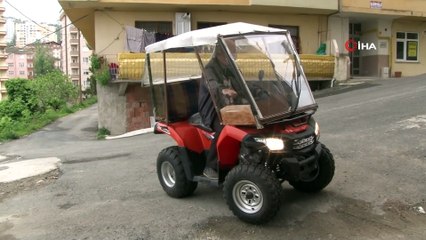 ATV ile 2 dakikalık tur 25 bin TL'ye mal oldu