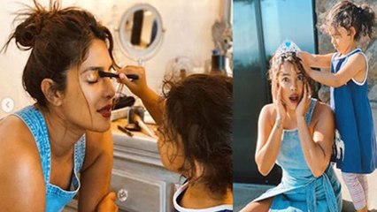 Priyanka Chopra को भतीजी ने बनाया Princess, मेकओवर देख फैन्स बोले  So Cute|FilimiBeat