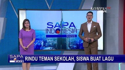 Kreatif! Rindu Teman-Teman Selama Sekolah, Seorang Siswi Ciptakan Lagu Offline Face