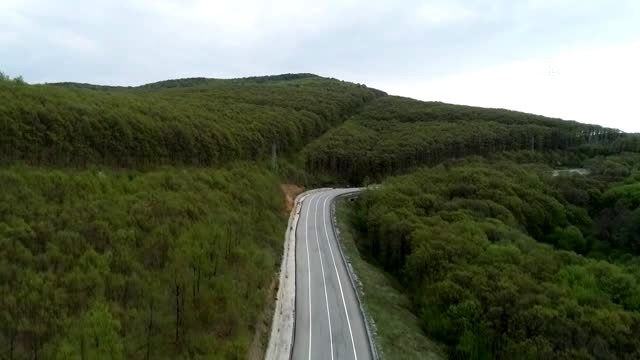 Longoz ormanları en sakin günlerini yaşıyor - Drone