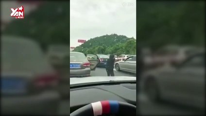 tập thái cực quyền ngay giữa đường