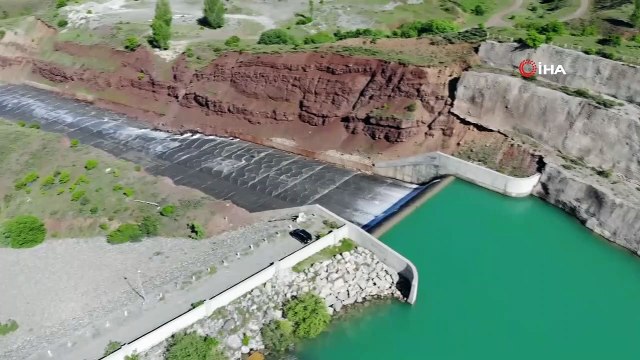 Karların erimesiyle Erzincan’daki barajlarda doluluk oranı arttı