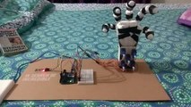 arduino voice controlled hand