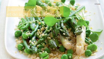 Toutes nos recettes avec des asperges blanches