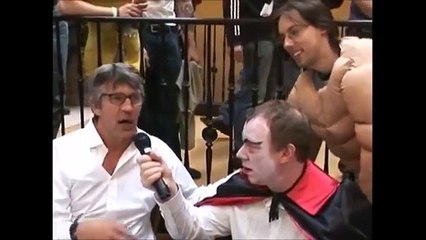 Howard Stern Show Richard Christy & JD Troll People At A Horror Convention