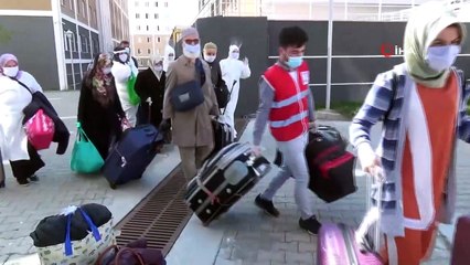 Kütahya'ya getirilen 459 vatandaşın karantina süreci tamamlandı