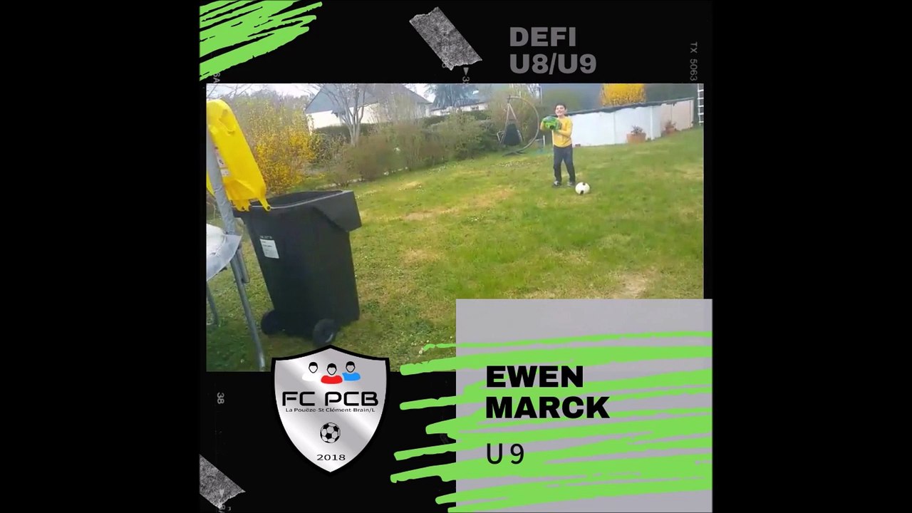 Défi 2 réalisé par des licenciés u7 à u17