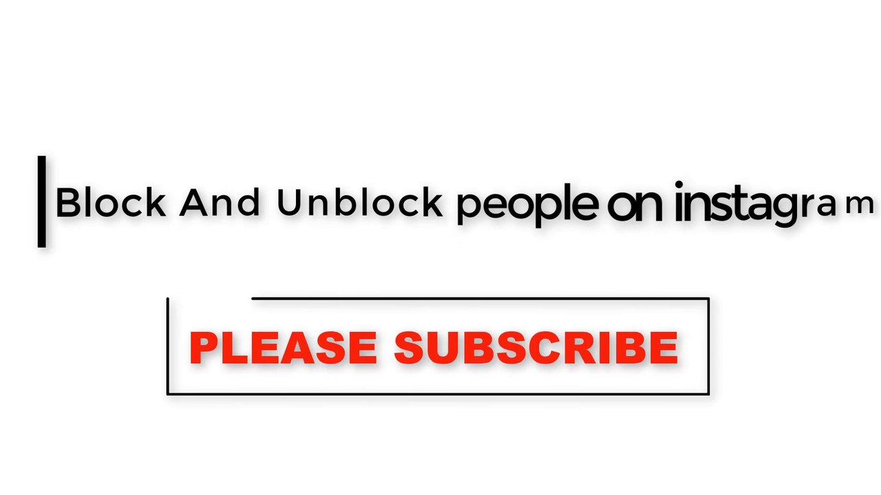 How to Block And Unblock people on instagram.DREAM BOX