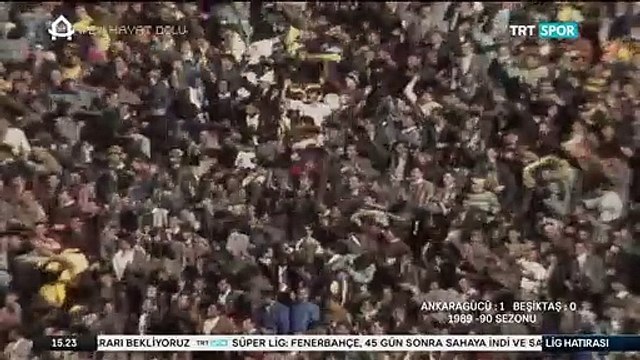 [HD] 18.03.1990 - 1989-1990 Turkish 1st League Matchday 25 Ankaragücü 1-0 Beşiktaş + Post-Match Comments
