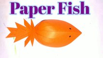 How To Make Paper Fish (D.I.Y Paper Craft)