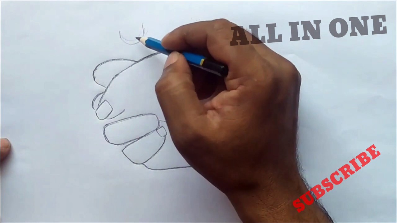 How to draw a rat catching sceenary with hand ? || Drawing Art By ALL IN ONE