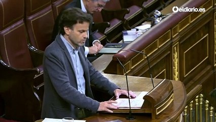 Asens (UP-En Comú) agradece "a Arrimadas, a Ciudadanos, que hagan de derecha responsable"