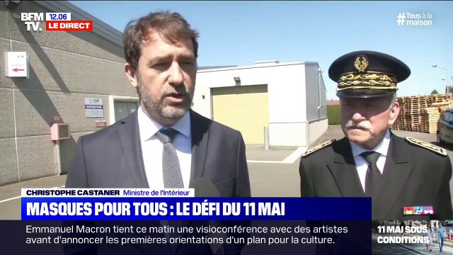 Christophe Castaner: Chaque Français qui en aura besoin, aura la capacité de s'approvisionner en masques dès le 11 mai