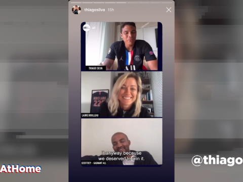 Coronavirus - Thiago Silva de bonne humeur, sale temps pour Cavani : comment les joueurs du PSG vivent leur confinement
