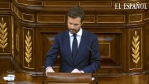 Casado anuncia la abstención del PP a la prórroga del estado de alarma