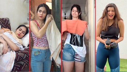 Quarantine चॅलेंज धनश्री काडगावकर आणि इतर अभिनेत्रीनं सोबत