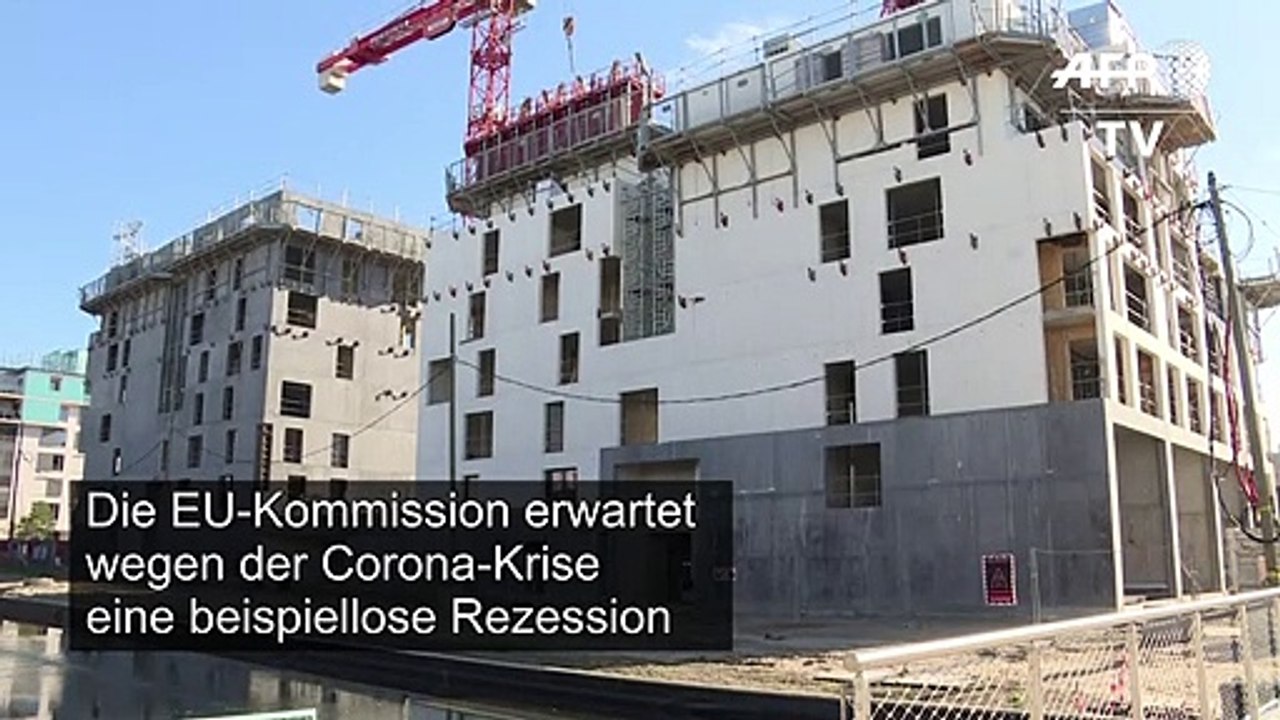 EU-Kommission erwartet Rezession von 'historischen Ausmaßen'