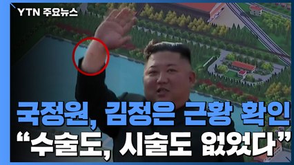 국정원 "김정은, 정상적 국정운영..코로나로 공개 활동 축소" / YTN