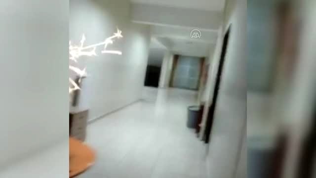 Karantinadaki vatandaşa doğum günü sürprizi