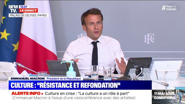 Emmanuel Macron annonce un fonds d'indemnisation temporaire pour les acteurs du cinéma