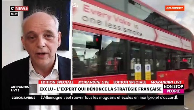 EXCLU - Coronavirus: L'expert suisse Jean-Dominique Michel qui fait le buzz sur le web en remettant en cause toute la stratégie française s'est expliqué dans Morandini Live