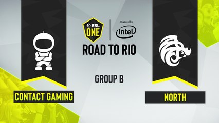 CSGO - c0ntact Gaming vs. North [Nuke] Map 3 - ESL One Road to Rio - Group B - EU