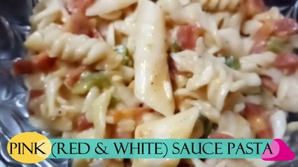 how to make pasta in hindi | pink sauce pasta recipe