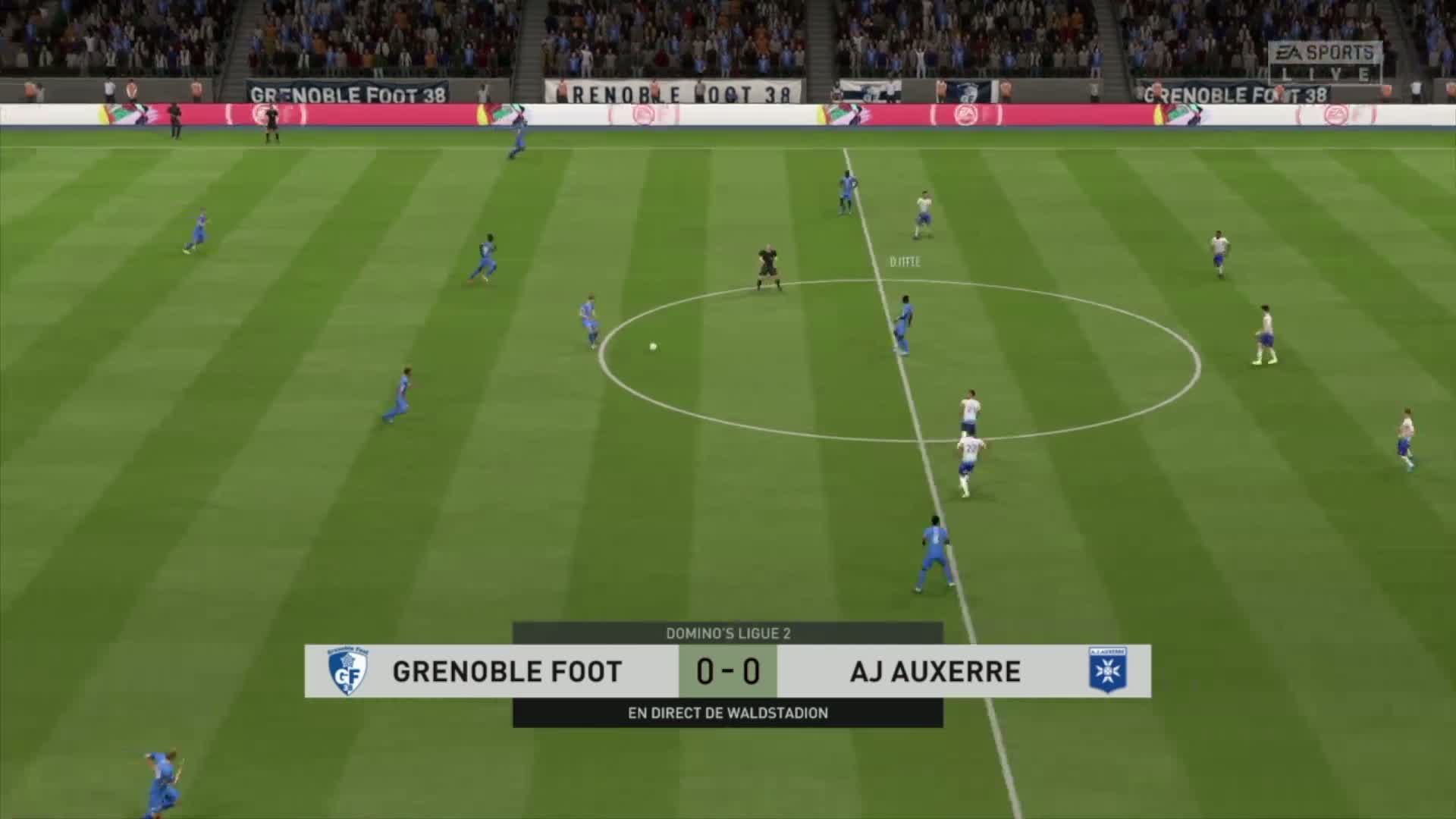 Grenoble Foot 38 - AJ Auxerre sur FIFA 20 : résumé et buts (L2 - 30e  journée) - Vidéo Dailymotion