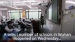 Wuhan students return to schools after China coronavirus lockdown