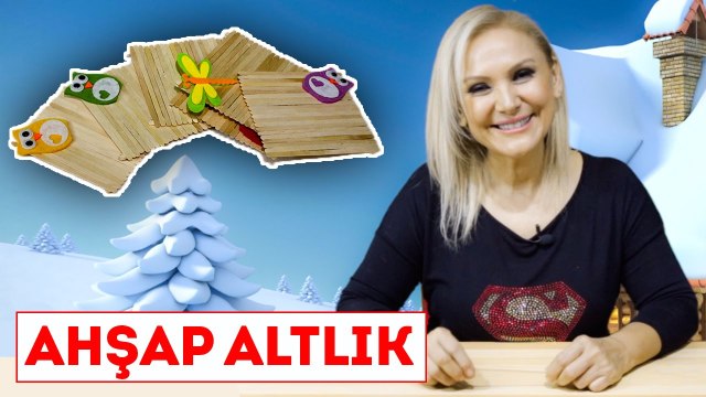 Tahta Kaşıktan Bardak Altlığı Yapın / How to make a glass tray from a wooden spoon?