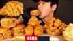 ASMR MUKBANG KFC FRIED CHICKEN & CHICKEN SANDWICHES & POPCORN CHICKEN & MAC N CHEESE (No Talking)