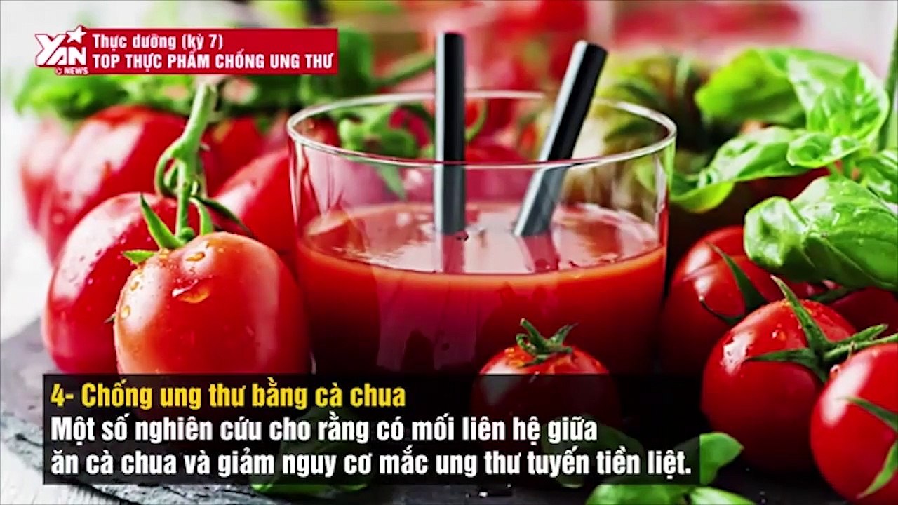 Thực dưỡng Những thực phẩm chống ung thư (reup sửa logo)