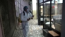 Bursa'da açılış öncesi berber ve kuaförlere dezenfekte seferberliği