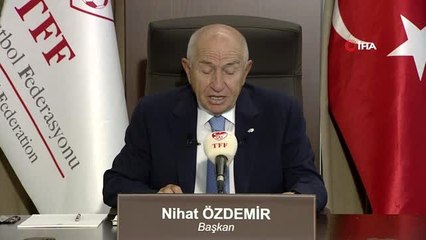 Nihat Özdemir: "Liglerimizi 12-13-14 Haziran haftasında başlatma kararı aldık"