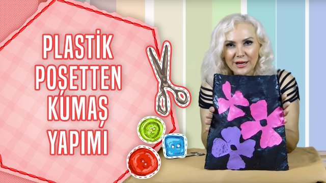 Plastik Poşetten Kumaş Yapımı