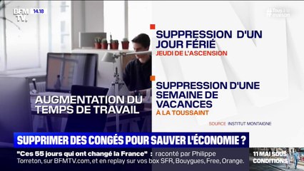 Coronavirus: faut-il supprimer des congés pour sauver l'économie?
