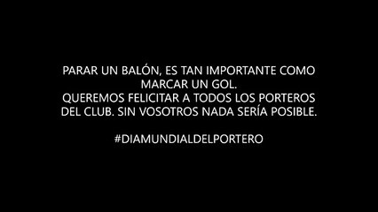 DÍA MUNDIAL DEL PORTERO. FELICIDADES!!