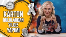 Karton Rulolardan Yıldız Yapımı