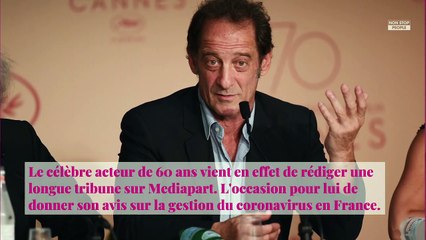 Coronavirus : Vincent Lindon s'en prend à Emmanuel Macron
