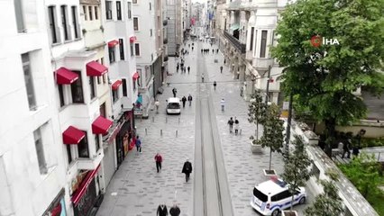 Uyarılara rağmen İstiklal Caddesi yine kalabalık