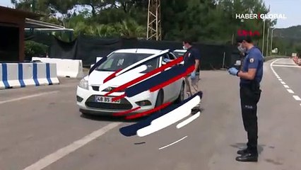 Bodrum'a binlerce araç giriş yaptı