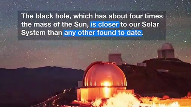 Closest Black Hole To Earth Discovered By Scientists